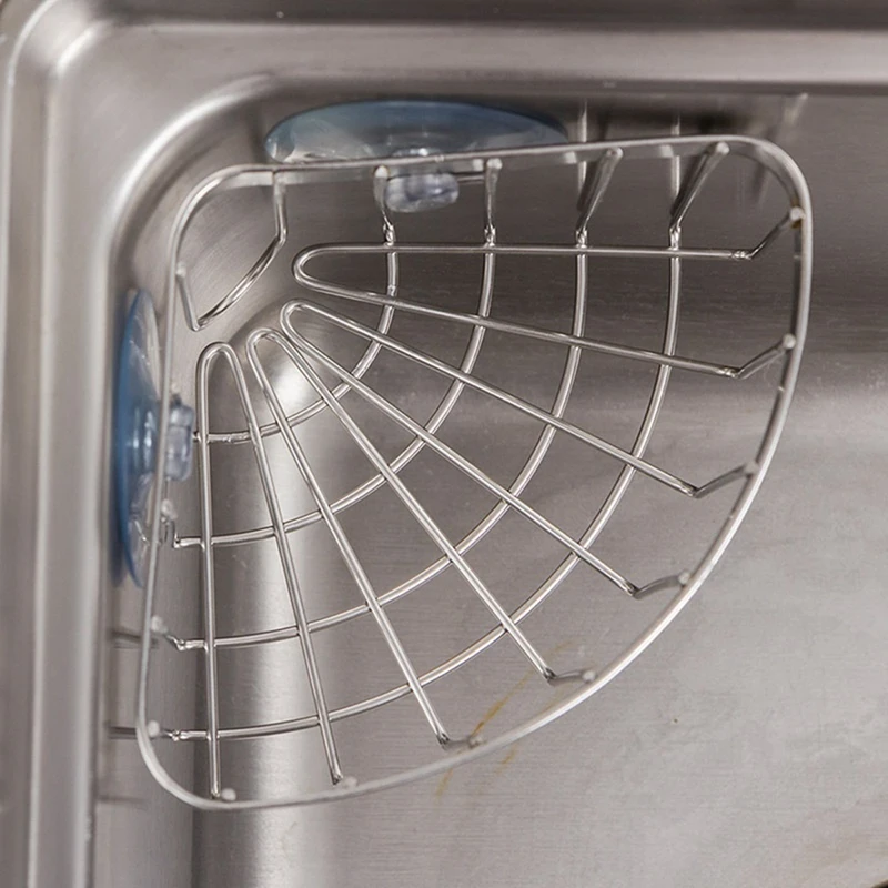 Вешалка для посуды держатель губки экономия места треугольный чехол раковины