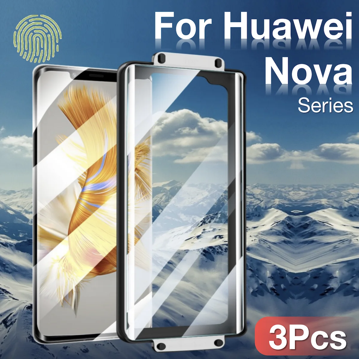 Защитное стекло для Huawei Nova 7 8 9 10 Pro 11 12 Ultra 3 шт.