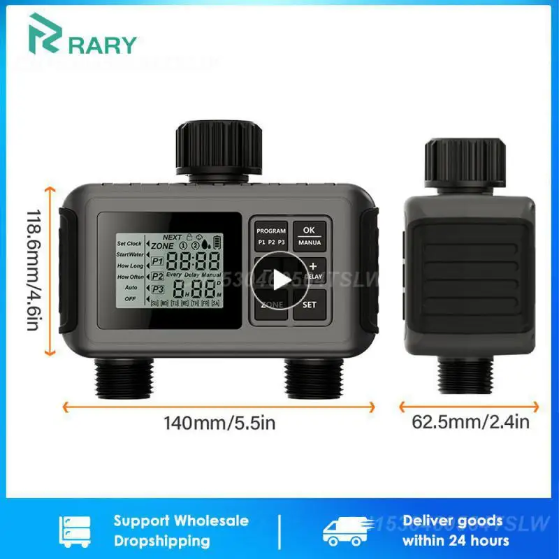 

Irrigation Controller Large Screen Display Watering Up Water Timer Automatic Irrigator Timer Garden Watering Tool