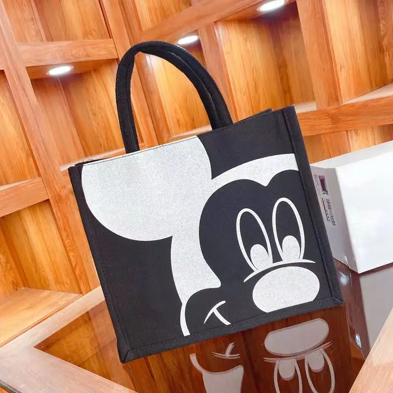 

Милые модные сумки Disney для детей, женские мужские рюкзаки, сумки, Детские холщовые сумки с мультяшным рисунком, бесплатная доставка