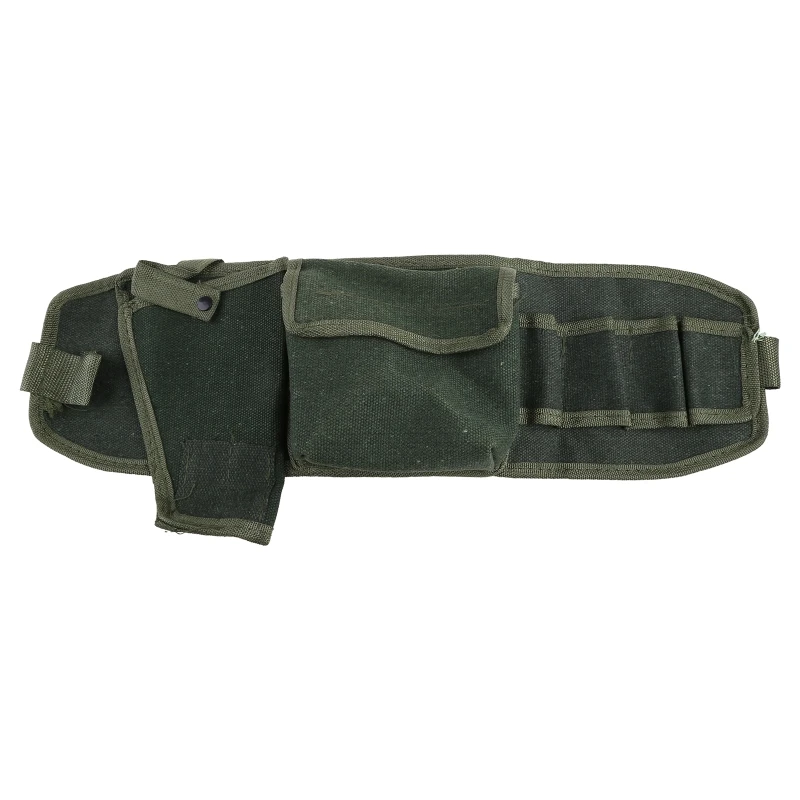 

Waist Tool Bag Electrician Carrying Pouch Screwdriver Oganizer Adjustable Belt 40JA