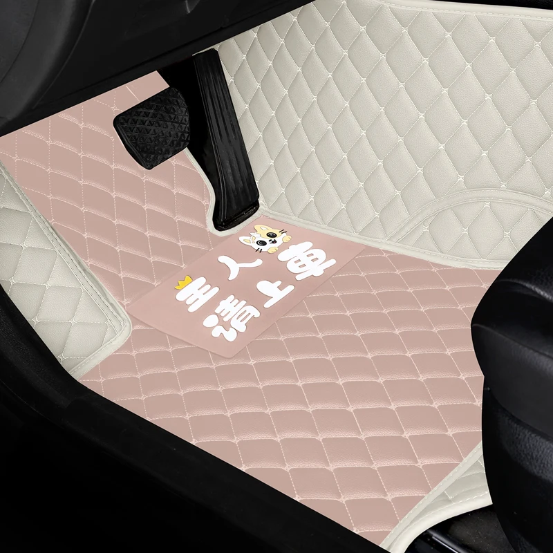 Роскошные автомобильные коврики на заказ полный комплект около 3 5 кг для Renault Kadjar