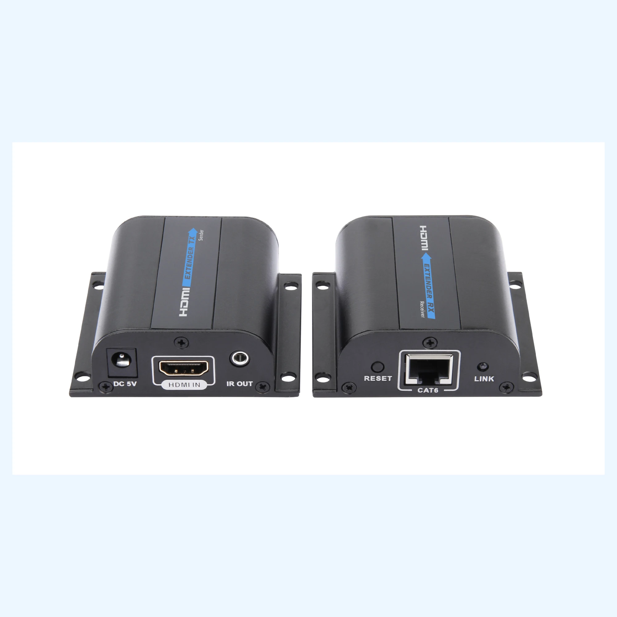 1080P HDMI-совместимый удлинитель, приемник-передатчик с кабелем Ethernet RJ45 IR Over CAT6 до 60 м, поддержка HD 3D для HDTV DVD