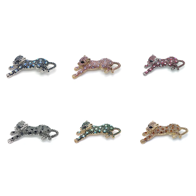

PD BROOCH 2022 Cute Leopard Feline Brooch Clothing Accessories Jewelry Cartoon Brooch Fashion Brooches for Women Butterfly Pins