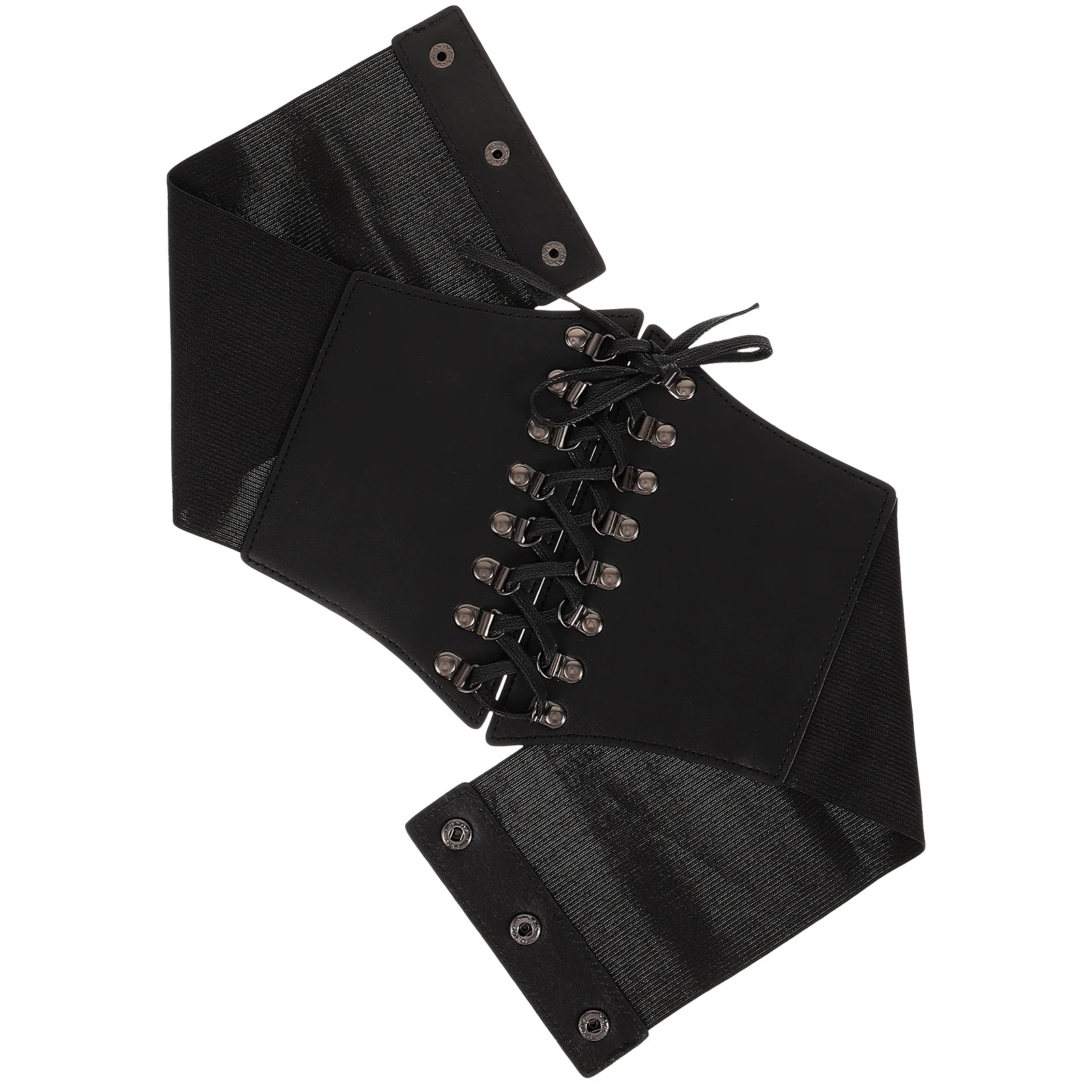 

Black Corset Waist Belt Pirate Vest Women Elastic Womens Alloy Witch Wide Belts Miss