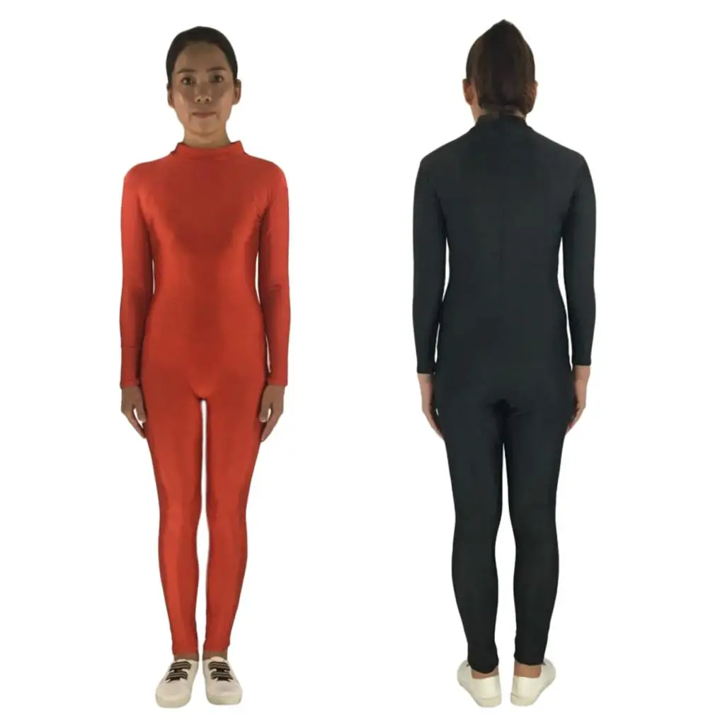 

Adult Spandex Bodysuit Catsuit Dance Costume Stretchy Unitard S-3XL
