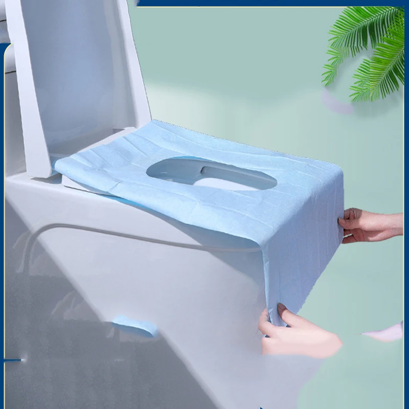 

10Pcs Toilet Seat Covers Disposable For Wrapped Travel Toddlers Potty Training In Public Restrooms Toilet Liners Travel Portable