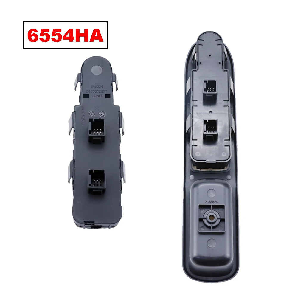 Фото Переключатель стеклоподъемника для CITROEN C4 2004-2011, PICASSO 2006-2010, 6554HA, главный регулятор управления стеклоподъемником №3