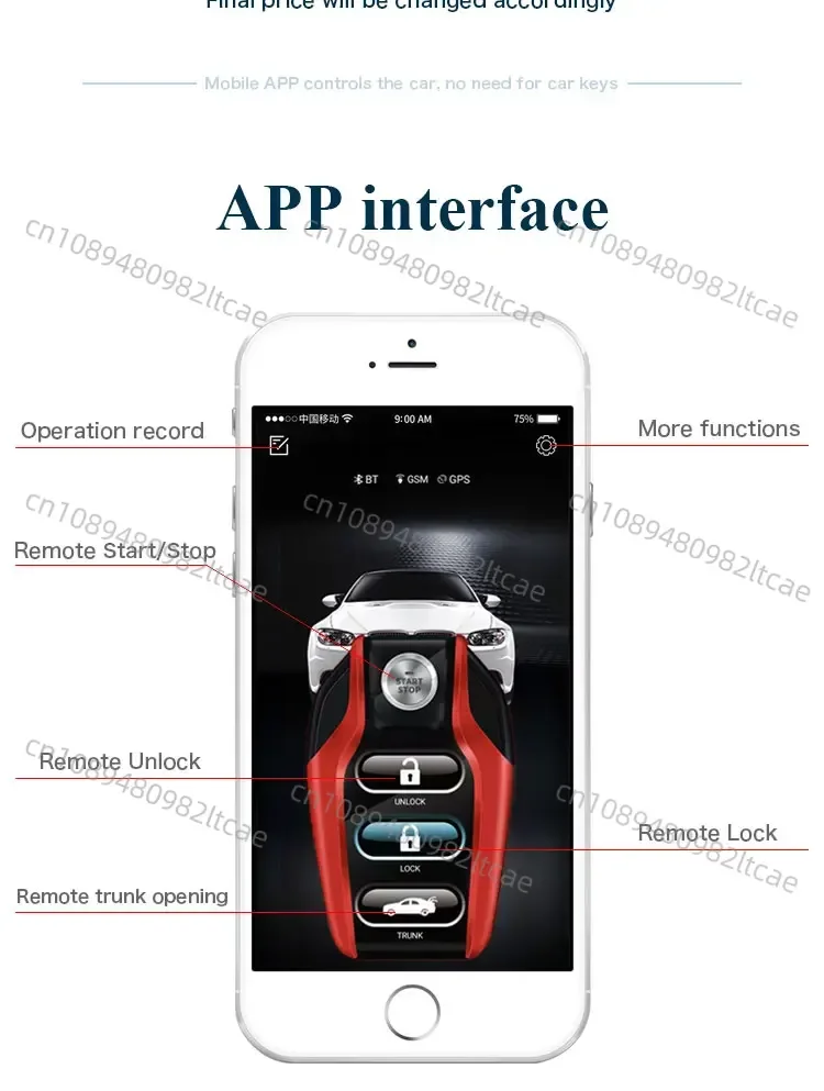 Прямая поставка KOL Cardot NFC 4G Управление мобильным телефоном Автомобильная