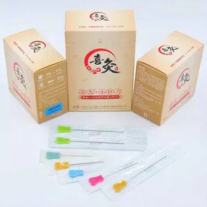 Новая стандартная игла, пластиковая ручка, лезвие, плоский нож, игла для акупотомии, 50 шт.