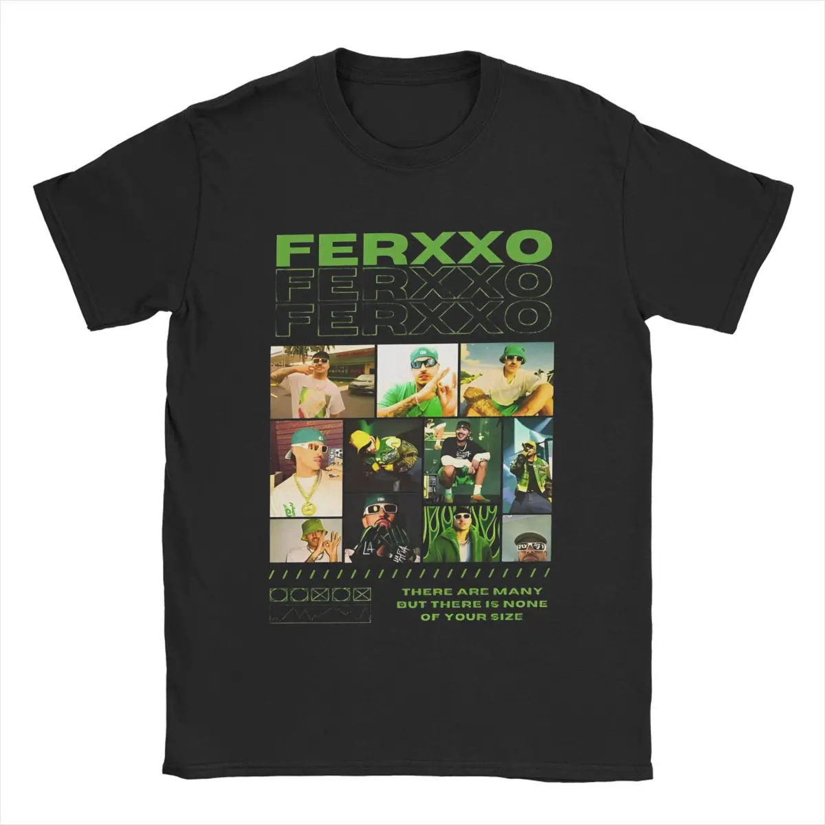 Мужская футболка FerxxoCalipsis Tour 2024 винтажная хлопковая одежда Feid Ferxxo Sixdo