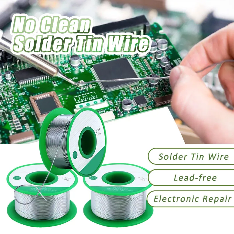 Бессвинцовая паяльная проволока 0,5/0,6/0,8/1 мм