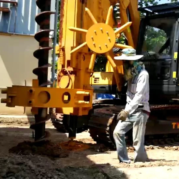 YG наиболее эффективные скучные сваи спиральный станок КФА KR125M гидравлическая