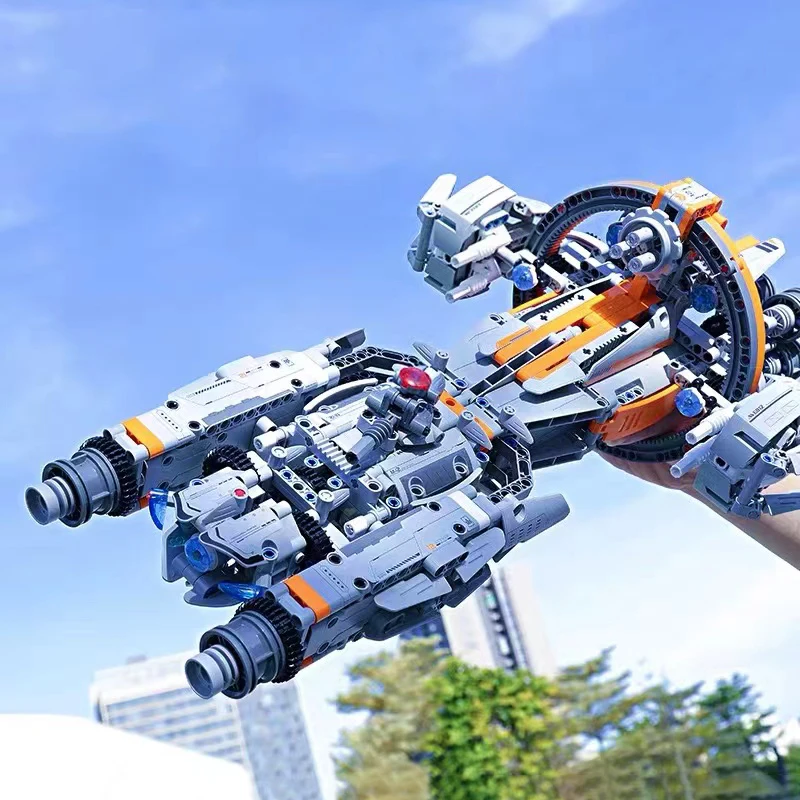 

Star Movie Space Warship Model Building Block City Creative OuterSpace Machine Bricks Sets Assembly Kids Children Toys Gifts MOC