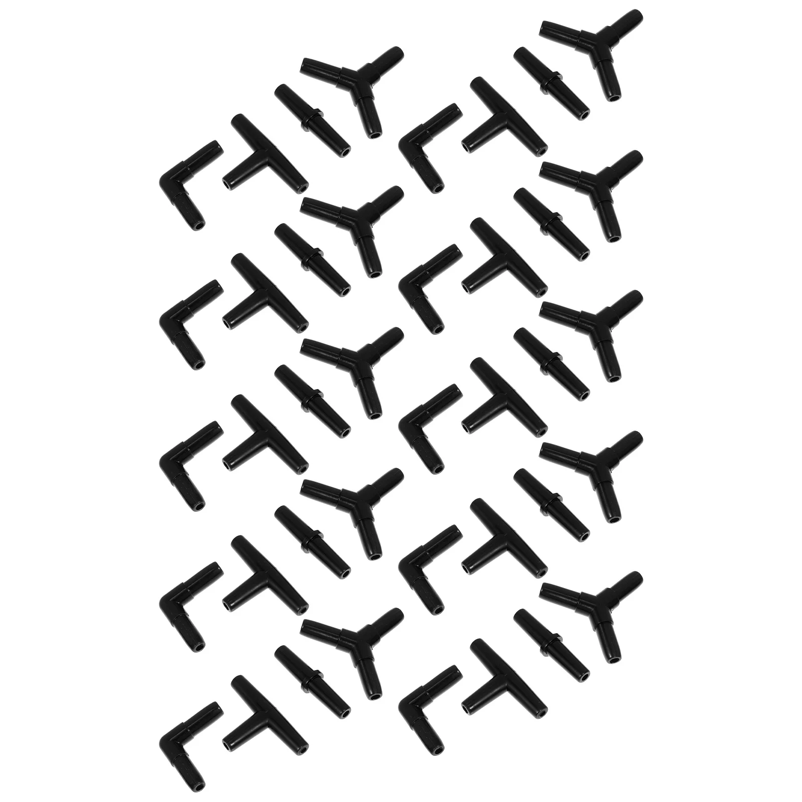 

40 Pcs Air Hose Aquarium Hose Connector Aquarium Airline Tubing Connectors Aquarium Air Line Fittings Aquarium Pipe Connectors