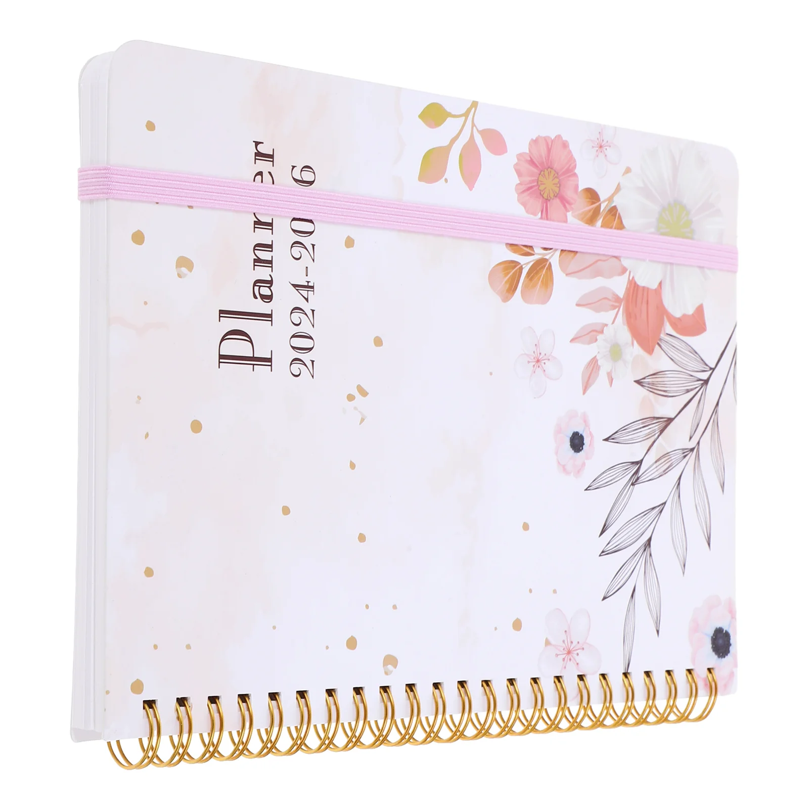 

Book of Notebook Decorative Printing Coil Notepad Exquisite English Notepad Cash Budget Binder