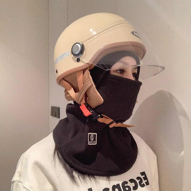 Теплая и холодостойкая шапка мужской женский осенне-зимний шлем ветрозащитная