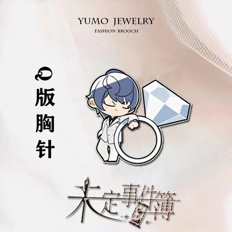 4 шт. новый значок в стиле аниме Слезы Фемиды брошь булавка для одежды украшение