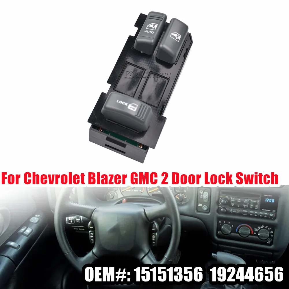 

Car Styling For Chevy GMC C1500 C2500 C3500 K1500 K2500 K3500 Driver Side Electric Power Master Window Switch 15151356