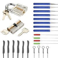 locksmith tools supplies practice transparent lock hand tools pick set with practice locks wrench removal hooks