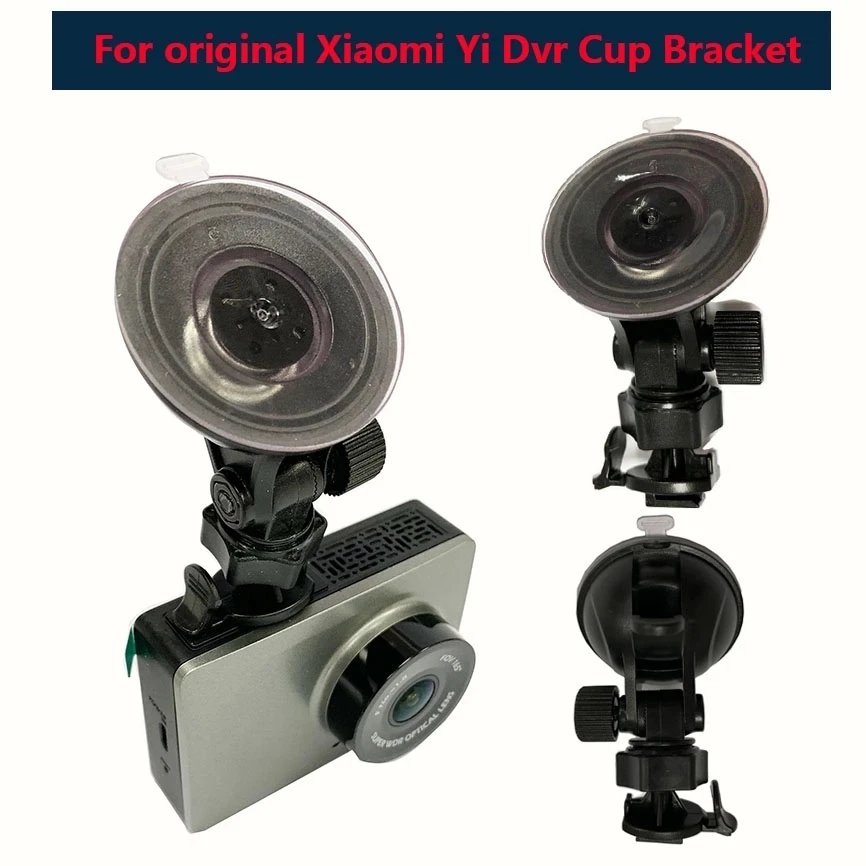 Car DVR Holder Bracket For original Xiaomi YI Genuine Sucker for Yi Dash Cam Suction cup holder Dash Cam Mirror Mount