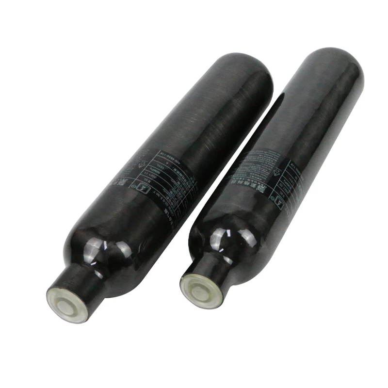 0.36L/0.42L/0.5L Air Tank Carbon Fiber Black Gas Cylinder Paintball Diving PCP Gun Rifle Capaacity M18x1.5 300Bar |