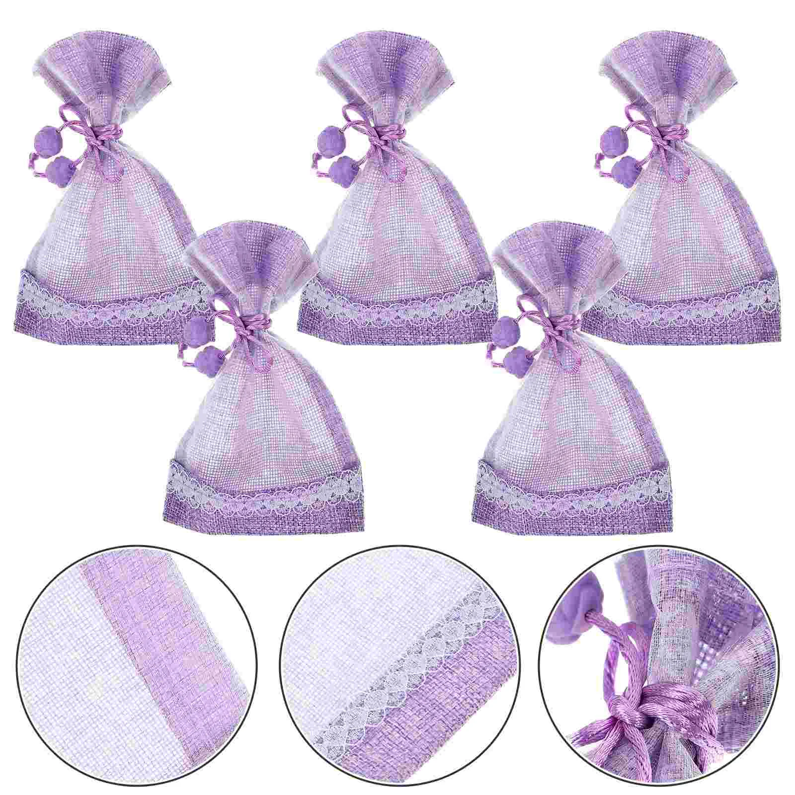 

5pcs Sachet Empty Bags Lavender Sachets Lavender Bags Sacks for Lavender Spice