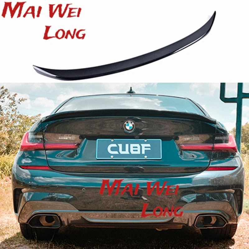 

For BMW G20 Spoiler ABS Plastic Material 2019 - 2020 320i 320D NEW 3 Series G28 Rear Trunk Wing Spoiler