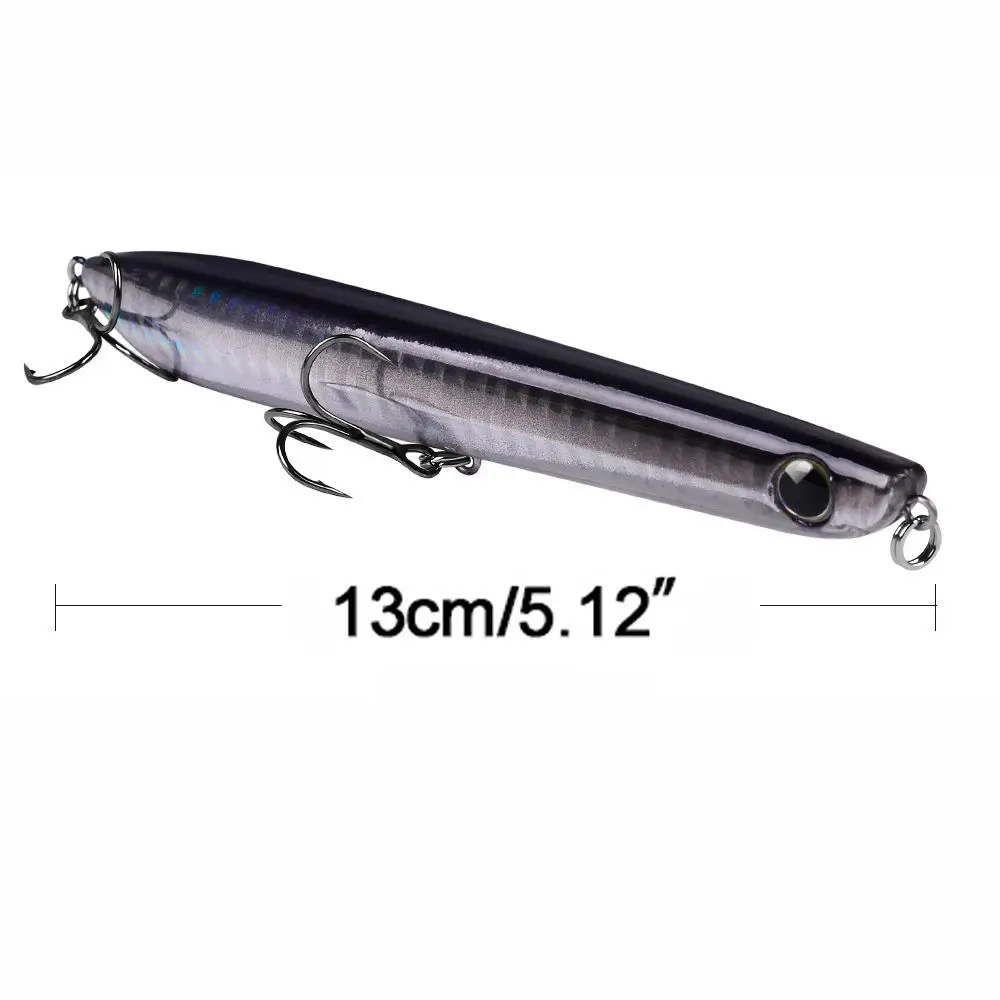 16 г 130 мм ABS рыболовная наживка Поппер плавающая бионическая жесткая приманка