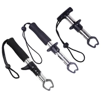 stainless steel fishing gripper fish grip lip clamp fish tackle accessory tool clip nipper pincer grabber plier