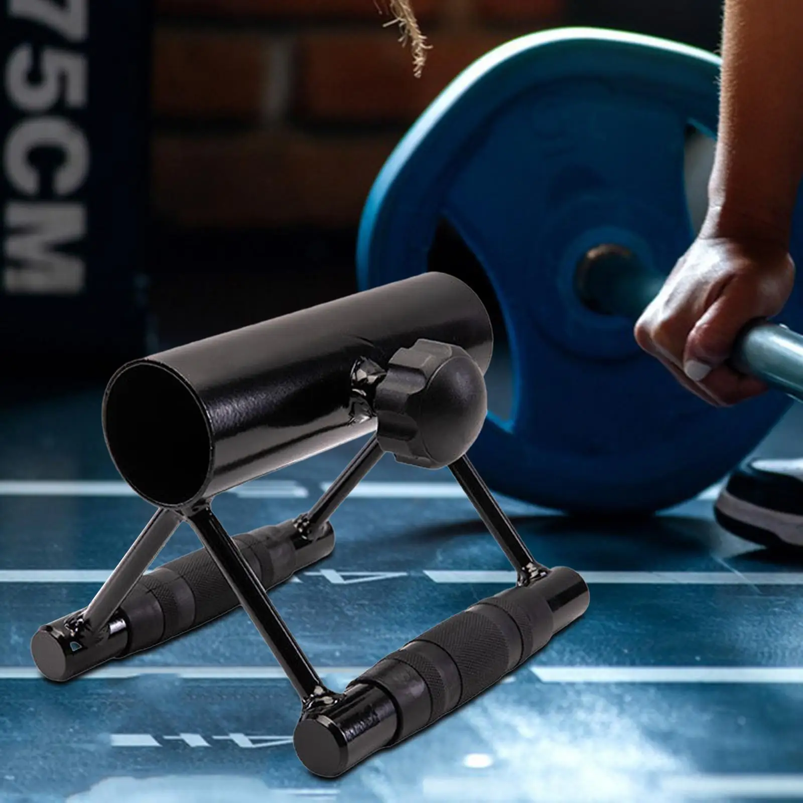 Подтягивающая фитнес-стойка для штанги силовых тренировок спины предплечья