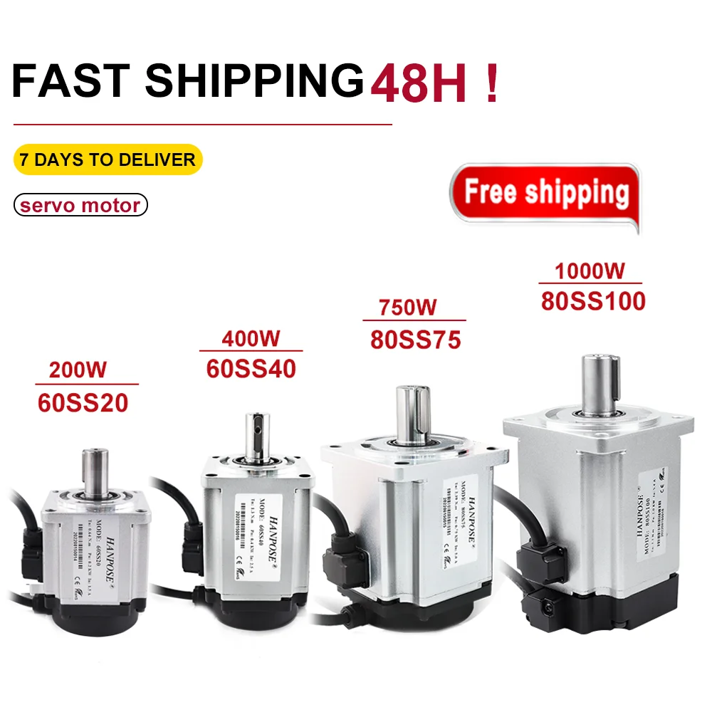 60SS20/80SS75/80SS100/60SS40 с тормозным серводвигателем кабель энкодера 3M 200 Вт/400/750 Вт/1000