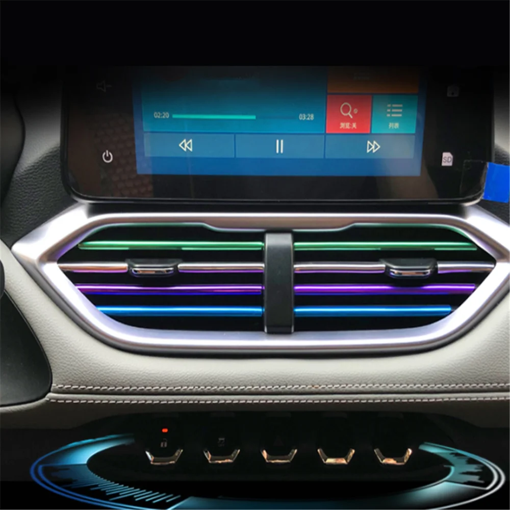 Декоративная розетка автомобильного кондиционера для Renault Duster Laguna Megane 2 3 Logan Captur