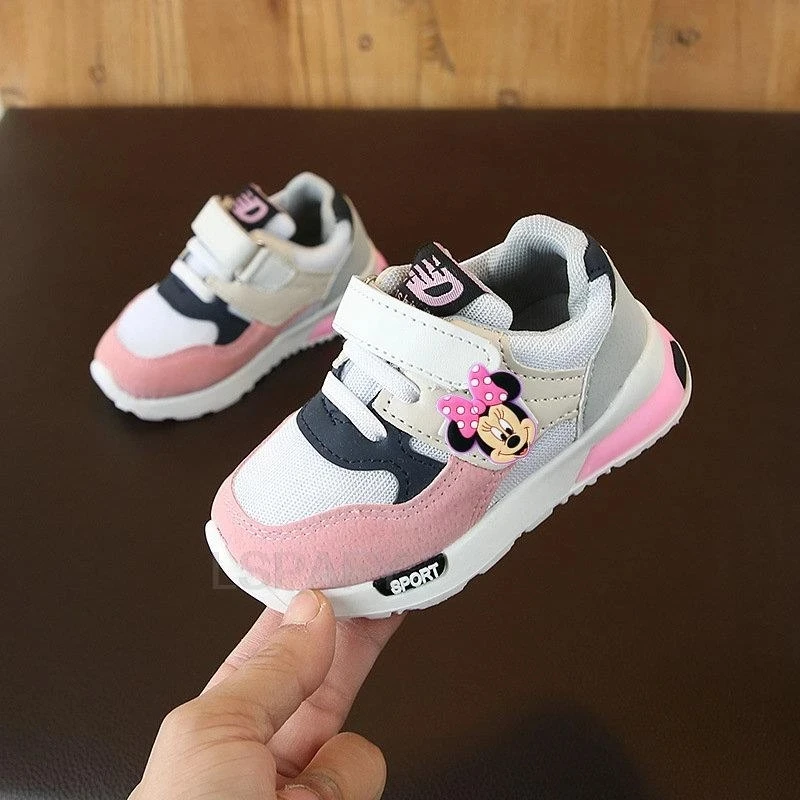 Детские кроссовки для мальчиков и девочек дышащие с мультяшным героем Диснея
