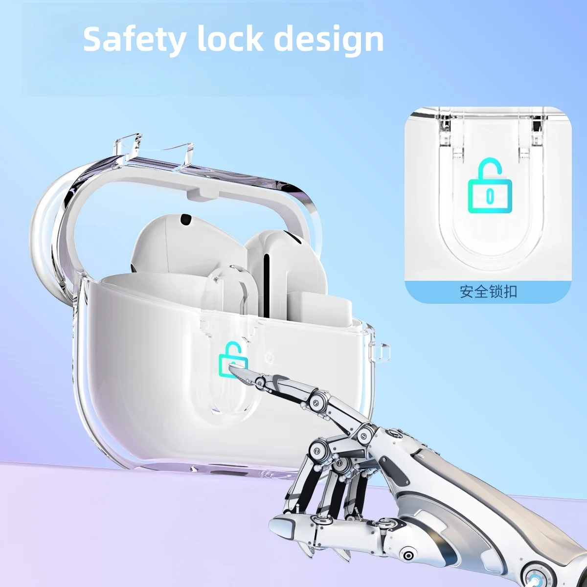 Защитный чехол для наушников Buds 3 цвет в ассортименте