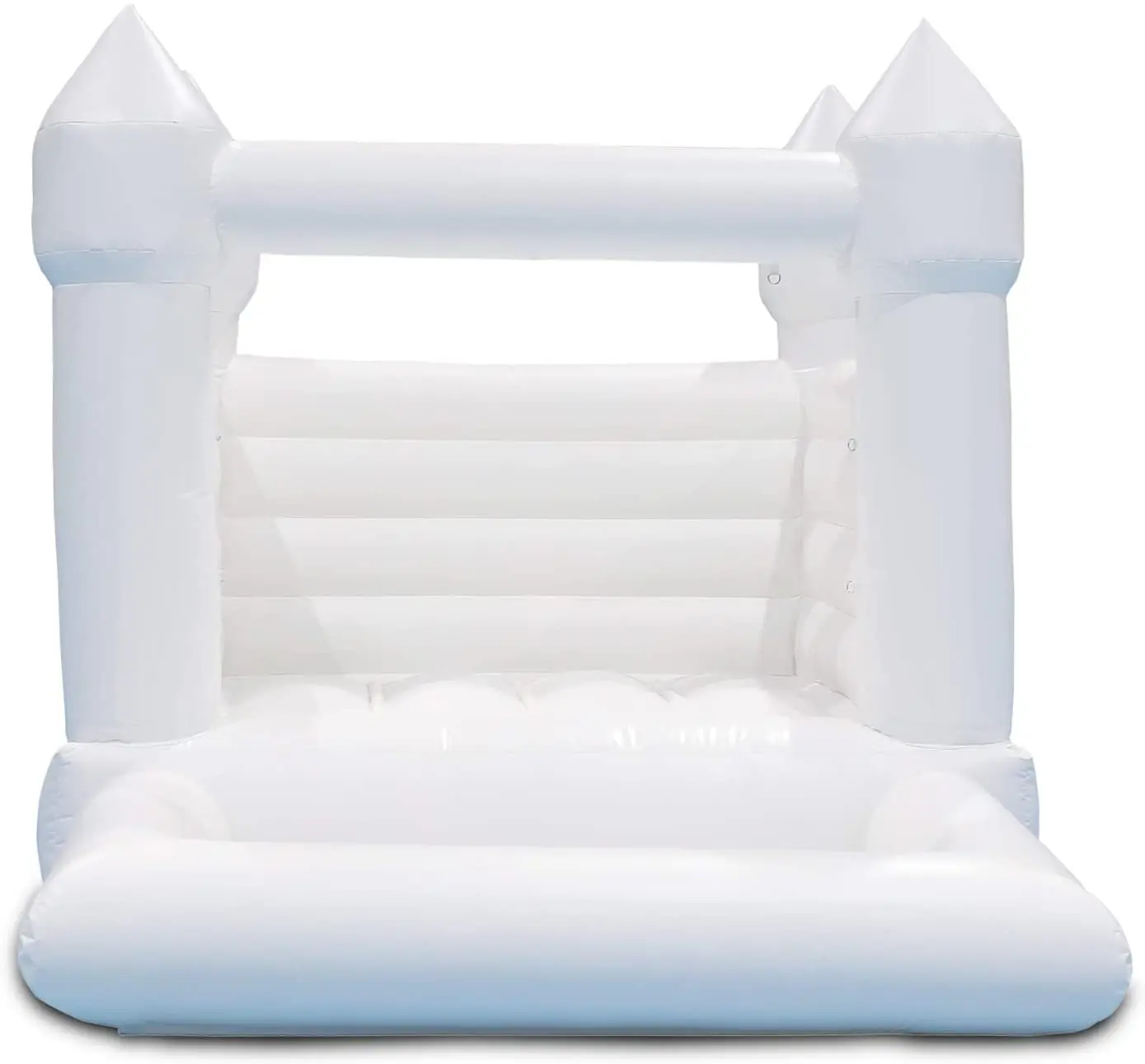 

SAYOK Inflatable White Bounce House Castle with Ball Pit, for Wedding/Birthday/Party/Event(White, 10.5ft x 8.2ft x 7.87ft)