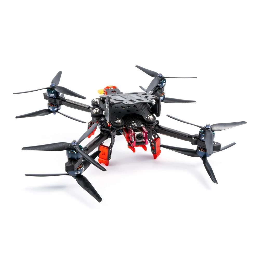 

IFlight Taurus X8 V2 HD BLITZ F7 BLHELI32 80A M8Q-5883 Compass FPV Air Unit XING 2809 1250KV 6S 8inch FPV Cinelifter Drone
