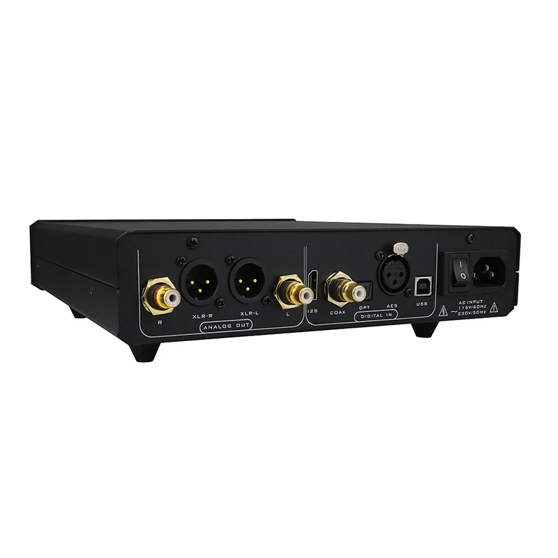 Музыкант Draco R2R DAC I2S/коаксиальный/оптический/элегантный/USB вход RCA/XLR