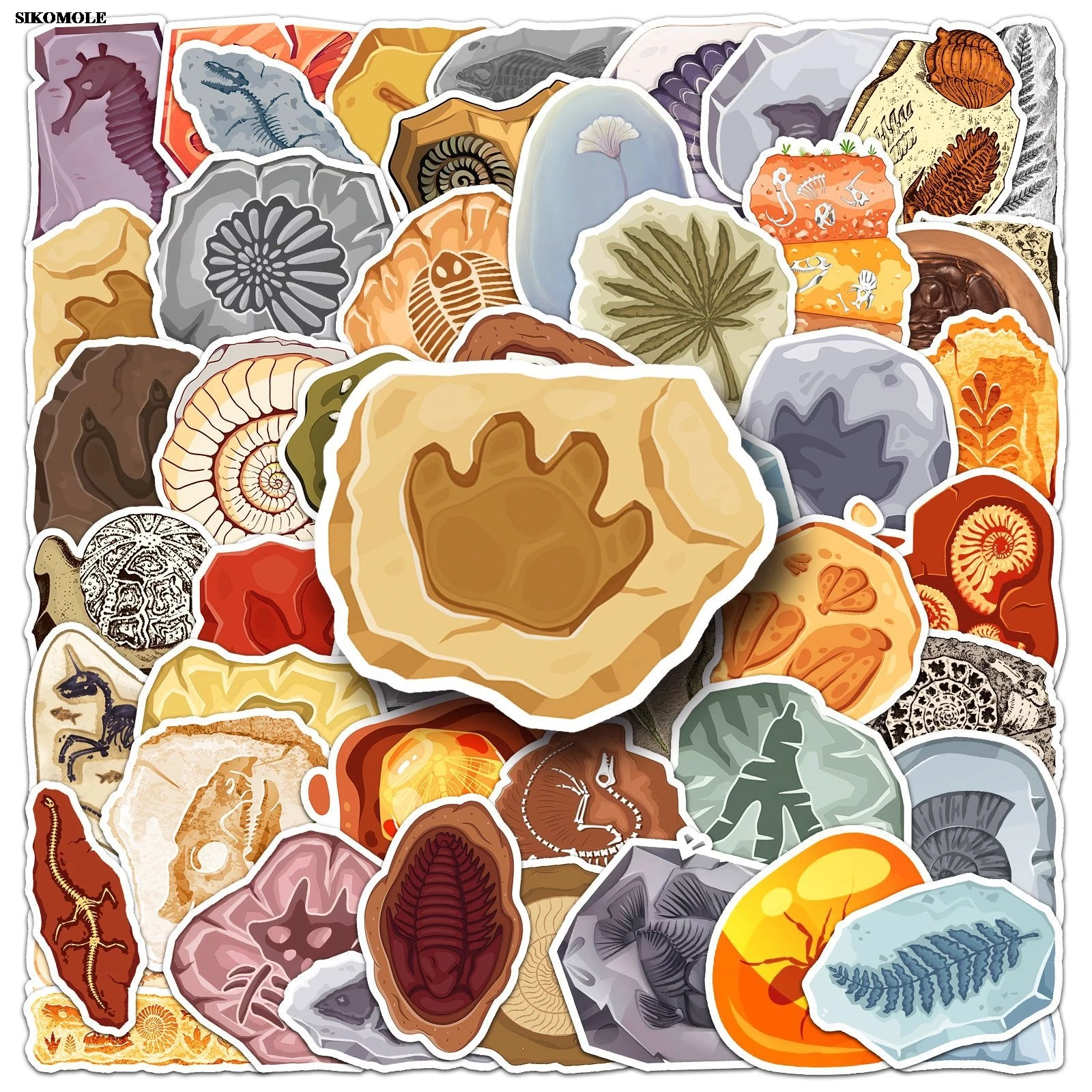 10/30/50 шт. наклейки в виде животных