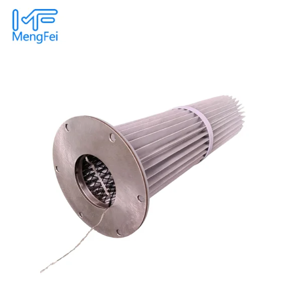 Фото XINGZIMED Mfiltration Промышленный плиссированный спанбонд, полиэстер, алюминиевый антистатический пылевой фильтр, картридж №3