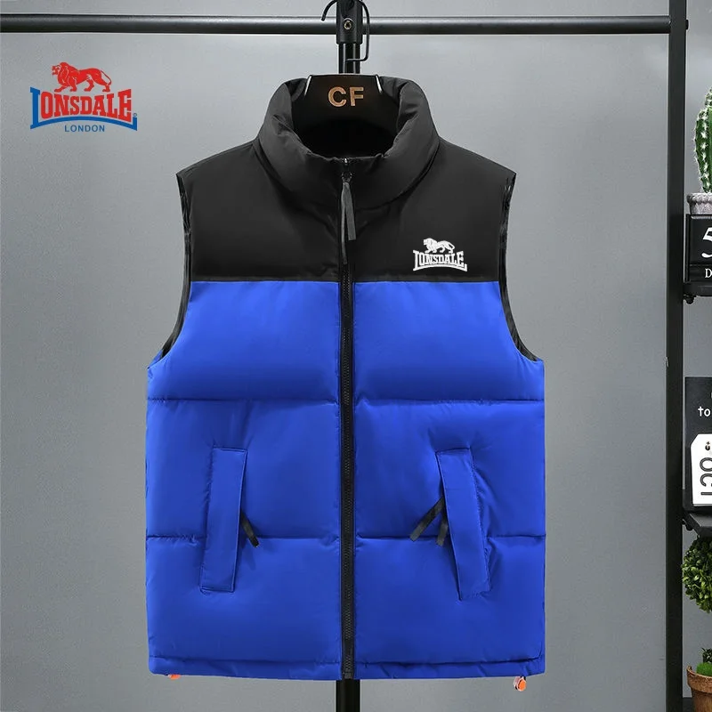 Мужской теплый жилет с вышивкой на осень и зиму новая роскошная модная