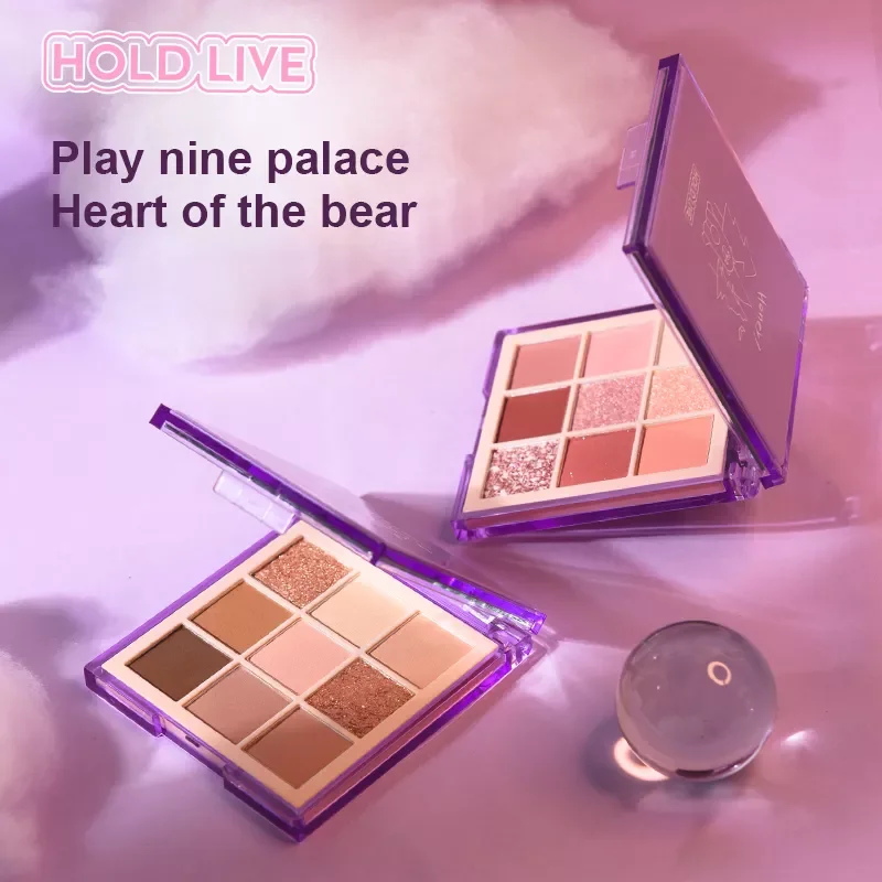 

NEW2023 Arrival 9 Color Eyeshadow Palette Glitter Eye Shadow Waterproof Long Lasting Make Up Pallet Shimmer Fashion Women Beauty