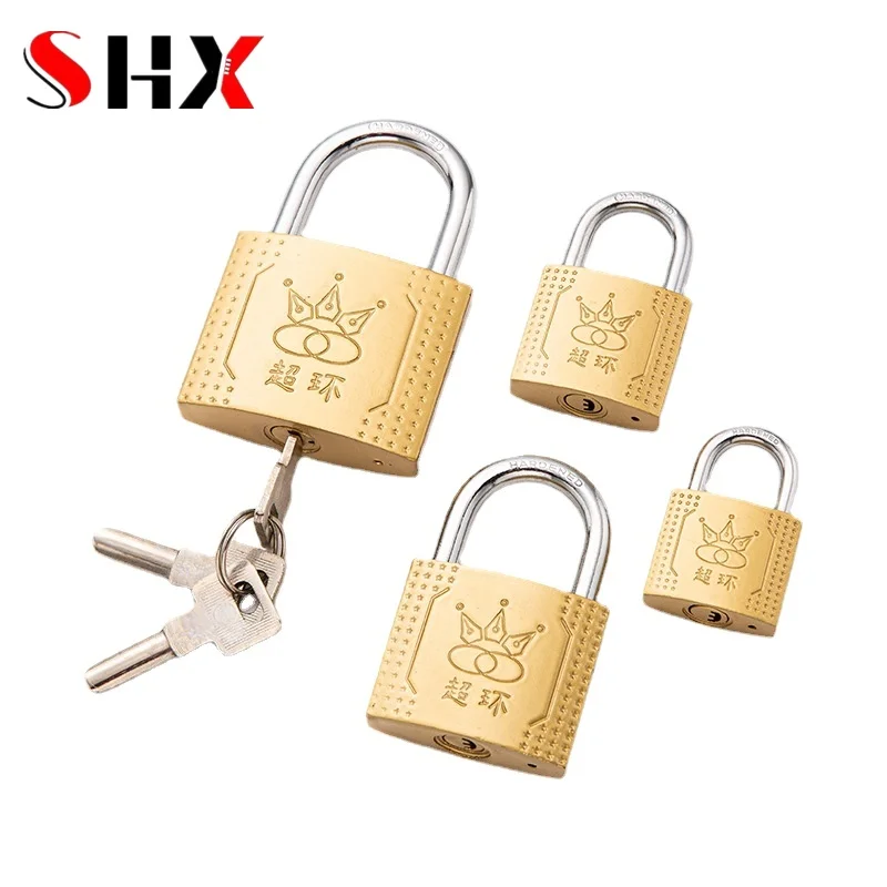 

Metal Padlock Lock Small Lock Door Lock 32mm 38mm 50mm 63mm Non Rusting Lock Cylinder Including 3 Keys Locks Hardware Home