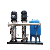 multistage booster pump set stainless steel centrifugal pump
