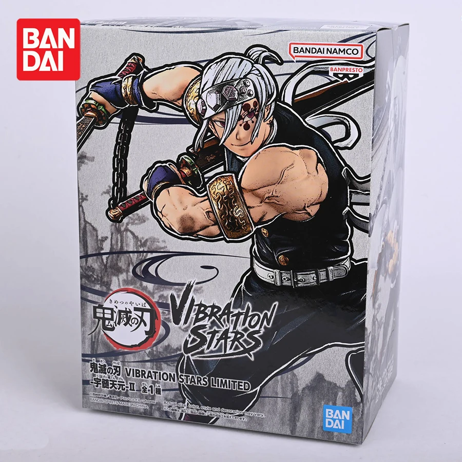 

Original Bandai Banpresto Demon Slayer Vibration Stars Limited Uzui Tengen Anime Action Figures 150mm Collection Model Toys