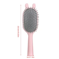 professional paddle hair brush cute detangling hairbrush massage scalp styling tool for women men straight curly drop shipping