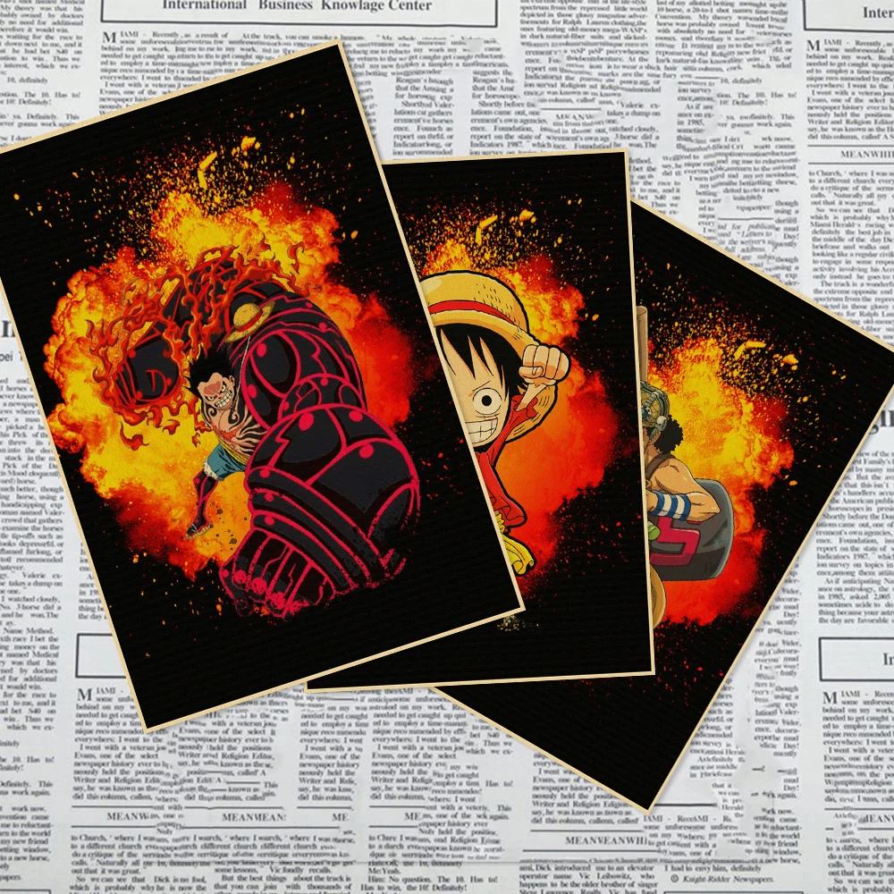 Vinsmoke Sanji Живопись Искусство Обезьяна D. Luffy плакат крафт-бумага картина один кусок
