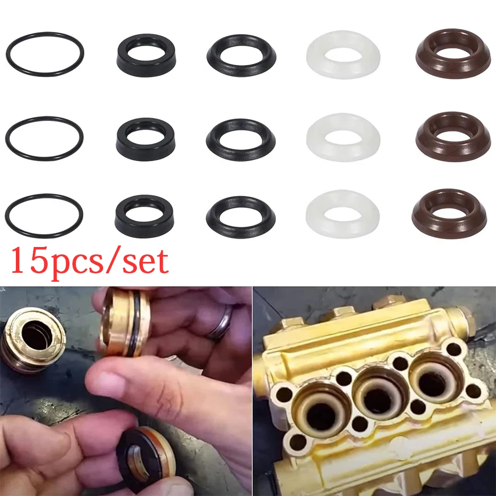 

Packing Kit Water Seal Repair kit 5019006400 for ZWD ZWDK Series 15MM Pressure Washer Pump 15Pcs/set