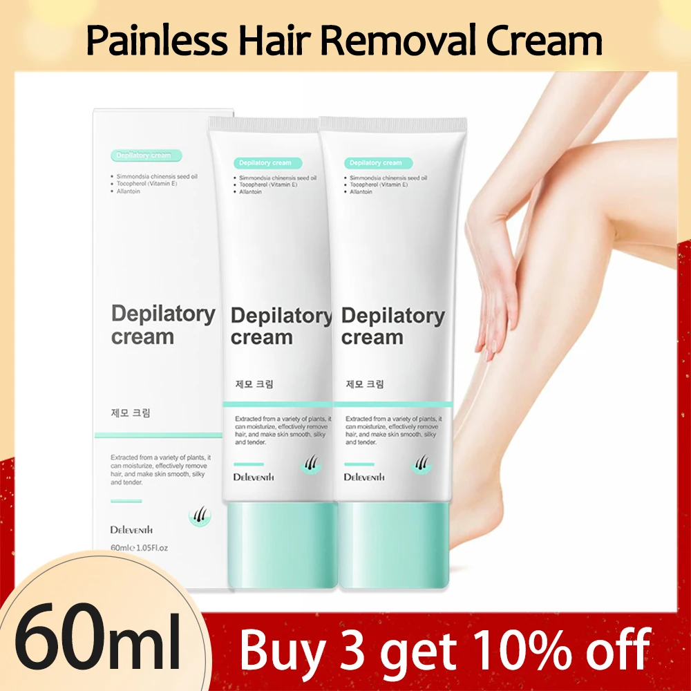 Fast Depilatory Cream Painless Hair Removal Cream For Armpit Legs and Arms Skin Care Body Care Beauty Whitenin Hair Loss Product