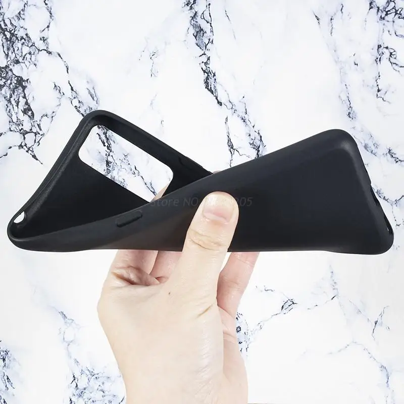 Противоударный матовый черный чехол из ТПУ для TCL 4X 5G T601DL задняя крышка 4 X - купить